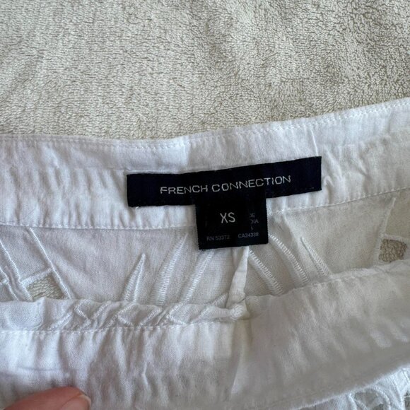 French Connection Eyelet Shorts - Picture 8 of 8